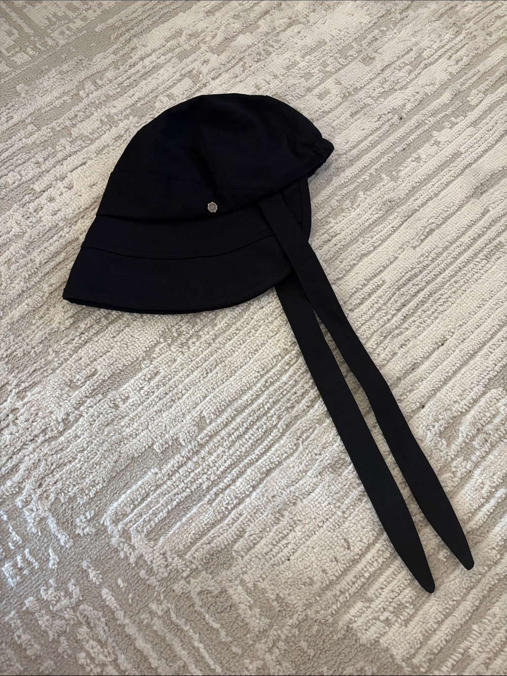 Sun Shield Ribbon Bucket Hat - Picture 6 of 6